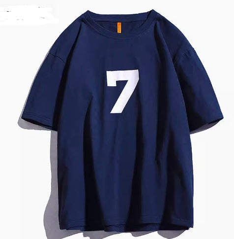 Digital Print Casual Couple Round Neck Half Sleeve