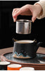 Cultural Creative China-chic Handle Pot Tea Set Cups Camp