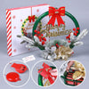 Christmas 30CM Luminous Garland Door Hanging Christmas Decorations