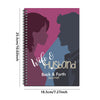 Wife Husband Back Forth Journal Notebook