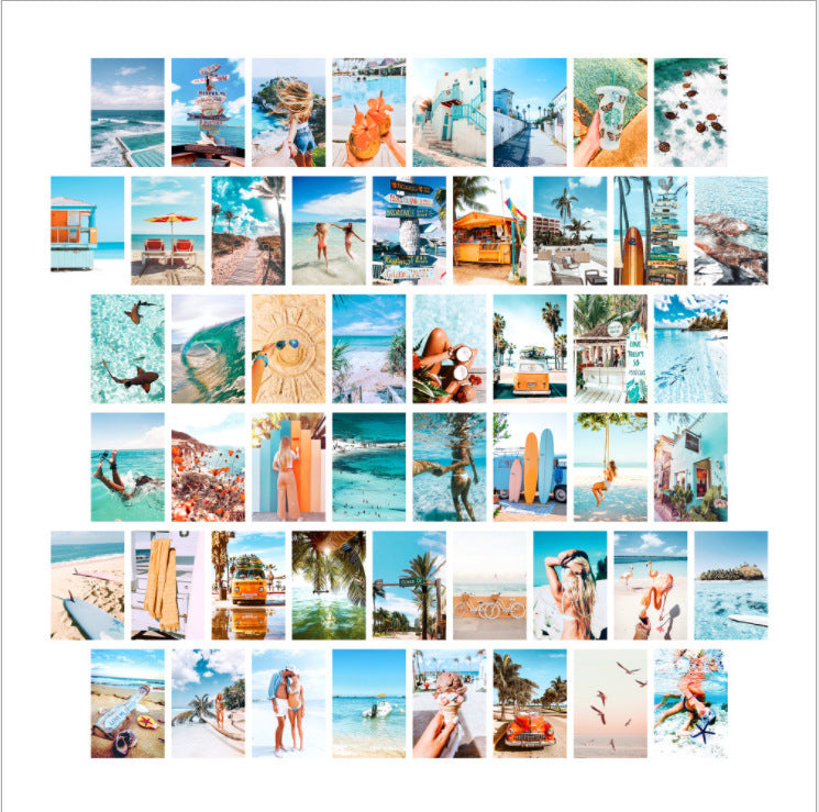 50 Poster Postcard Room Decor Paintings