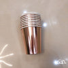 High End Bronzing Gold Party Cutlery Paper Cups And Plates