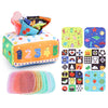 Baby Early Childhood Education For Baby Tear-proof Tissue Box Paper Extraction Toy Educational Comfort Tissue Exercise Early Education Cloth Book