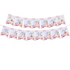 Party Supplies Disposable Tableware Paper Pallet Paper Cup Tissue Straw
