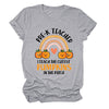 Pumpkin Love Rainbow Halloween Short Sleeve T-Shirt