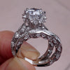 Jewellery zircon rings