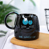 400ml Korean cute cat head cups, ceramic cups for close friends, school office cups Coffee Mug Cup Teapot tea set Glasses