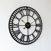 Wrought Iron Hollow 16-inch Wall Clock Living Room Pocket Watch