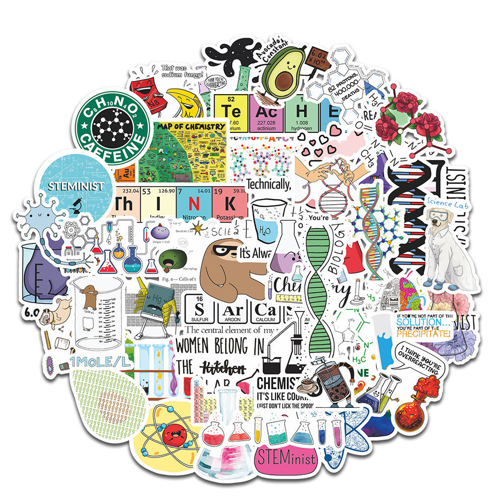 Chemical Laboratory Journal Handbook Sticker