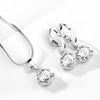 Water Drop Necklace Earring Set