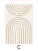 Scandinavian abstract painting poster wall picture