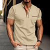 Short-sleeved Polo Shirt Summer Casual Quick-dry Tops Men Clothing