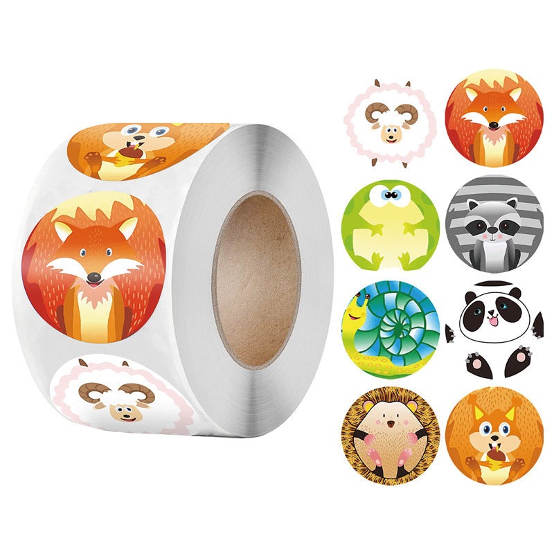 Children's Cartoon Animal Stickers Cute