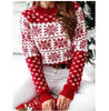 Christmas Elk Long Sleeve Knitted Sweater