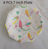 Decagon Mermaid Party Supplies Paper Pallet