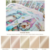 3pcs Star And Gnomes Print Comforter Set (1 Comforter + 2 Pillowcase Without Pillow Insert) For All Seasons, Microfiber Cute Princesses Colorful Ice Cream Mermaids Bedding Set For Bedrooms Decoration