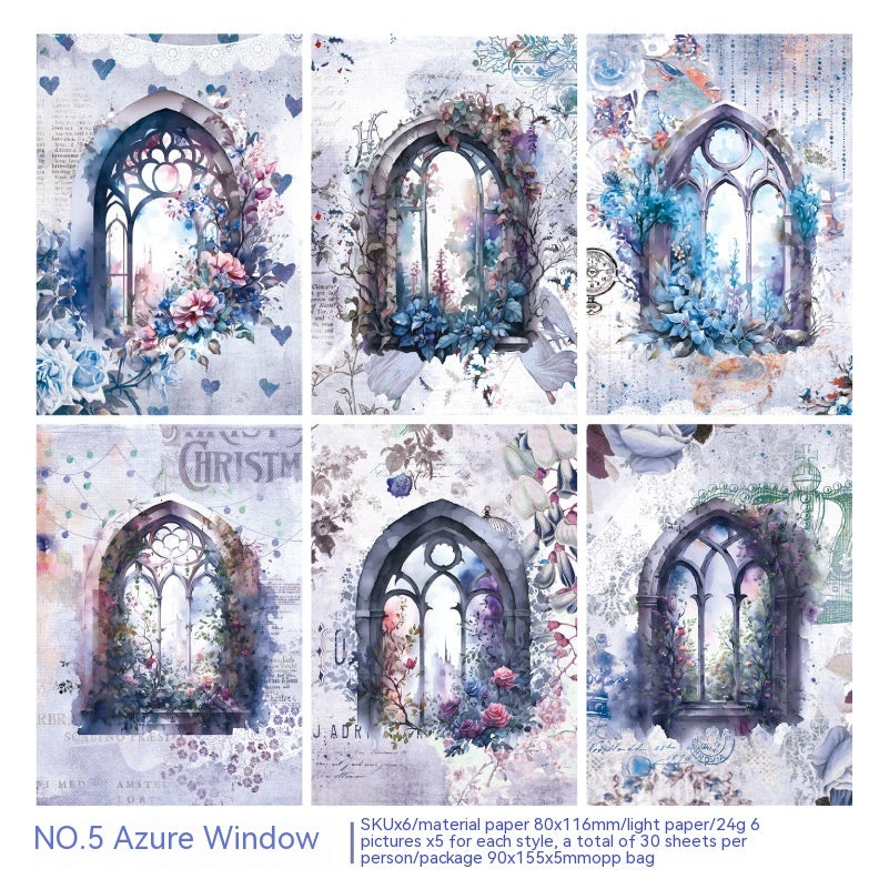 Pass By Your Window Retro Journal Decorative Source Material