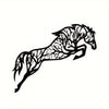 Geometric Metal Horse Wall Art Family Office Decorations