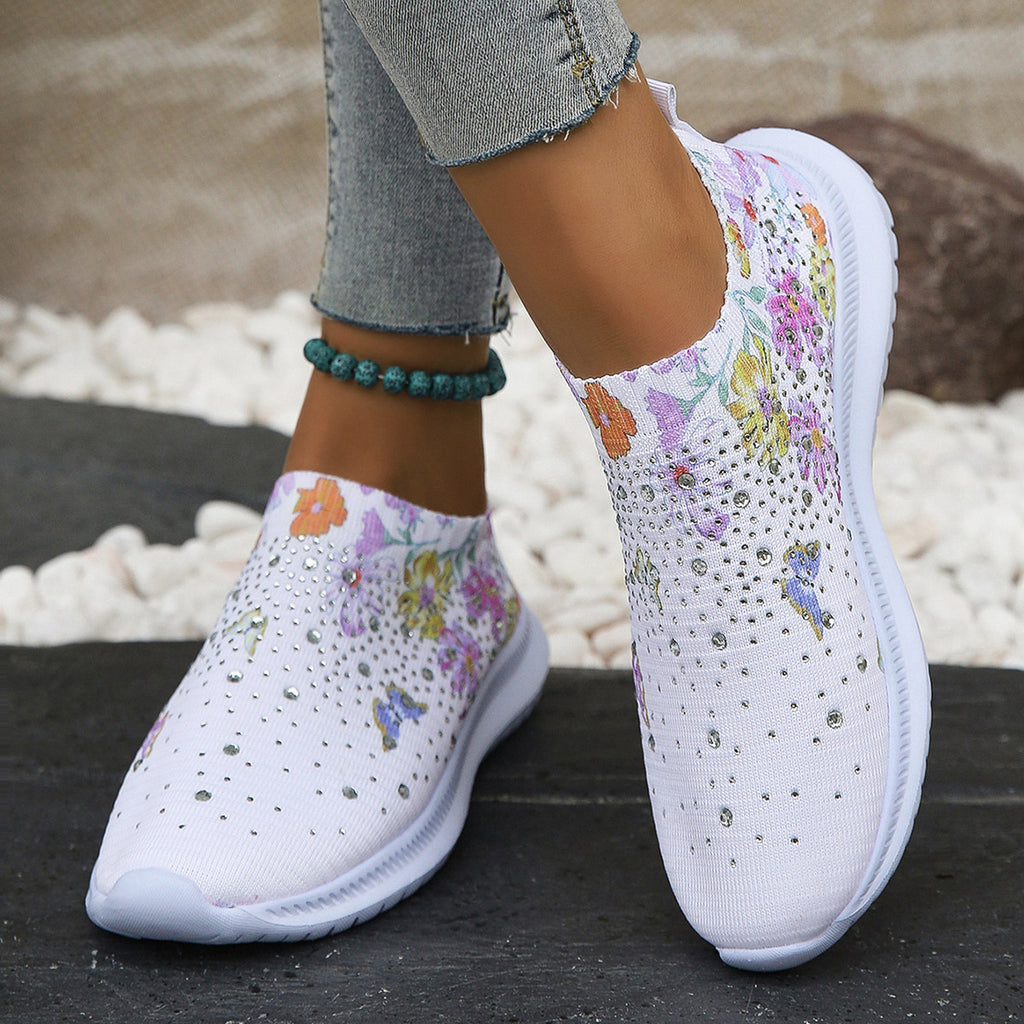 Women's Running Shoes Printed Flowers