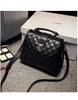 Leather bags 2021 new summer Lingge leather retro Doctor Bag Fashion Shoulder Bag hand