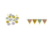 Adult Birthday Party Supplies Decoration Disposable Tableware Set Paper Plate Paper Cup Paper Towel