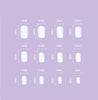 French Simplicity Short White Wear Finished Nail Beauty Fake Nails Nail Stickers Detachable