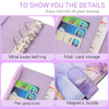 6 Loose leaf Binder Journal Book Marbling Notebook
