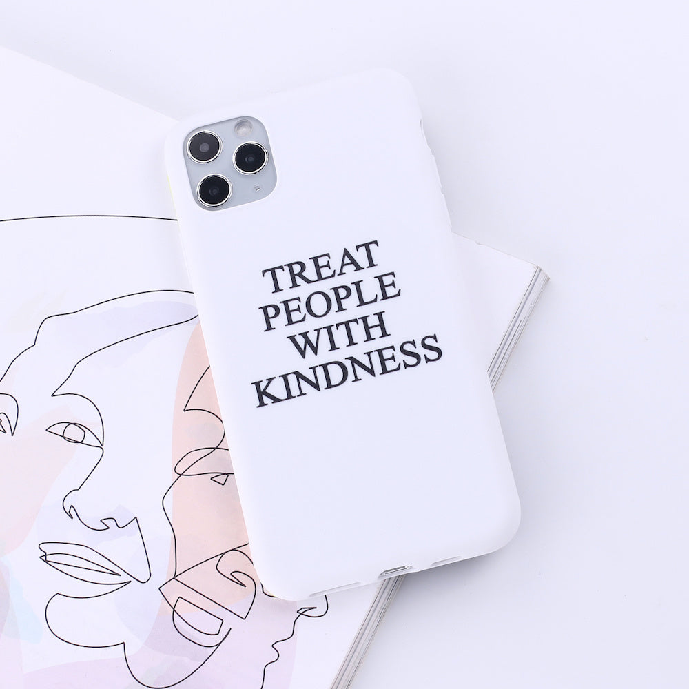 Frosted soft shell mobile phone case