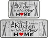 2Piece Anti Fatigue Kitchen Mat Seasonal Fall Holiday Party Vintage Farmhouse Kitchen Rug Runner Set For Home Office Non Slip Waterproof Heavy Duty Comfort Standing Mats