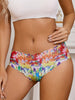 10pcs Seamless Painting Print Briefs - Bikinis with Comfy Breathable Stretchy Fabric, Women's Lingerie & Underwear for Everyday Comfort and Confidence