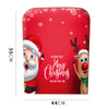 Christmas Table And Chair Cover Cartoon Decorative Printing Christmas Chair Cover Seat Cover