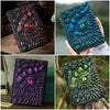 3D Dragon Eye Embossed Dragon Journal Writing Notebook for Man/Woman Handmade Travel Journal Dnd notebook for gragon lovers Resin Engraving Notebook Blank Paper 120sheets 240pages 1050g