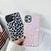 Compatible Animal Leopard Laser Transparent Soft Phone Case