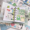 Journal Material Collage Event-recording Pocketbook Tearable Mini Wow