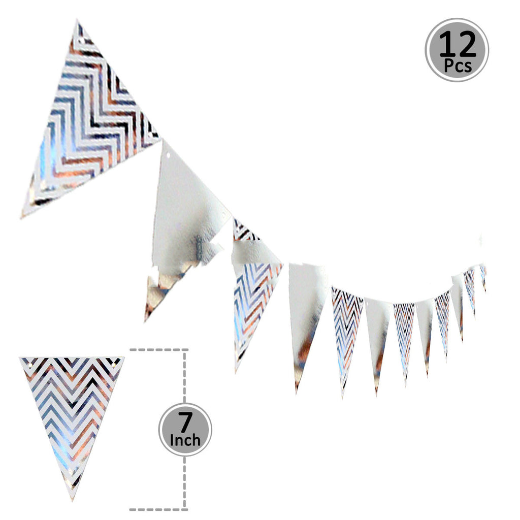 Birthday Party Supplies Paper Decoration Pull Flag Banner