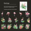 Flowers And Birds Set Watercolor Journal Decoration Material Paper