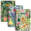 3 Color Spiral Notebooks for Women: College Ruled, 160 Pages, 6"x8.5", 3 Floral Designs, Back Pocket, Perfect for Gifts or Office Supplies