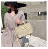 One Shoulder Crossbody Woven Bag