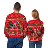 Men And Women Digital Printing Christmas Round Neck Sweater Tops