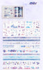 Hand account tape stickers