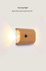 Solid Wood Pattern Linkage Human Body Induction LED Light