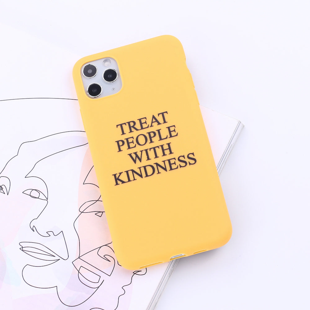 Frosted soft shell mobile phone case
