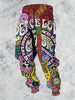 "Peace, Love, and Music" Printed Men's Jogger Pants - Spring/Fall Collection