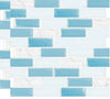 Simulation Marble Embossed Mosaic Pattern Tile Sticker Kitchen Bathroom Wash Basin Decoration