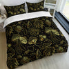 3pcs Mushroom Print Bedding Duvet Set, Suitable For Bedroom, Guest Room Soft And Comfortable Comforter Set, Gift For Family And Friends (1*Comforter+ 2*Pillowcase, Core Not Included)