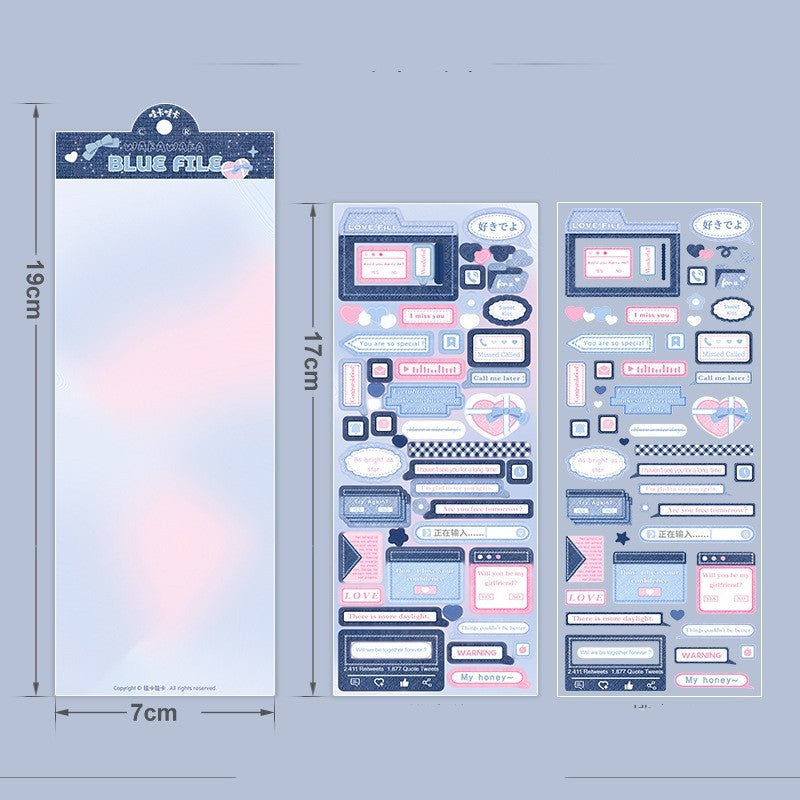 Original Journal Goo Card Sticker