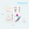 Journal Material Collage Event-recording Pocketbook Tearable Mini Wow