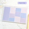Simple Plaid Journal Material Base Student Notes Mamo Pad