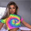 Smudge tie-dye print camisole