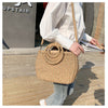 One Shoulder Crossbody Woven Bag